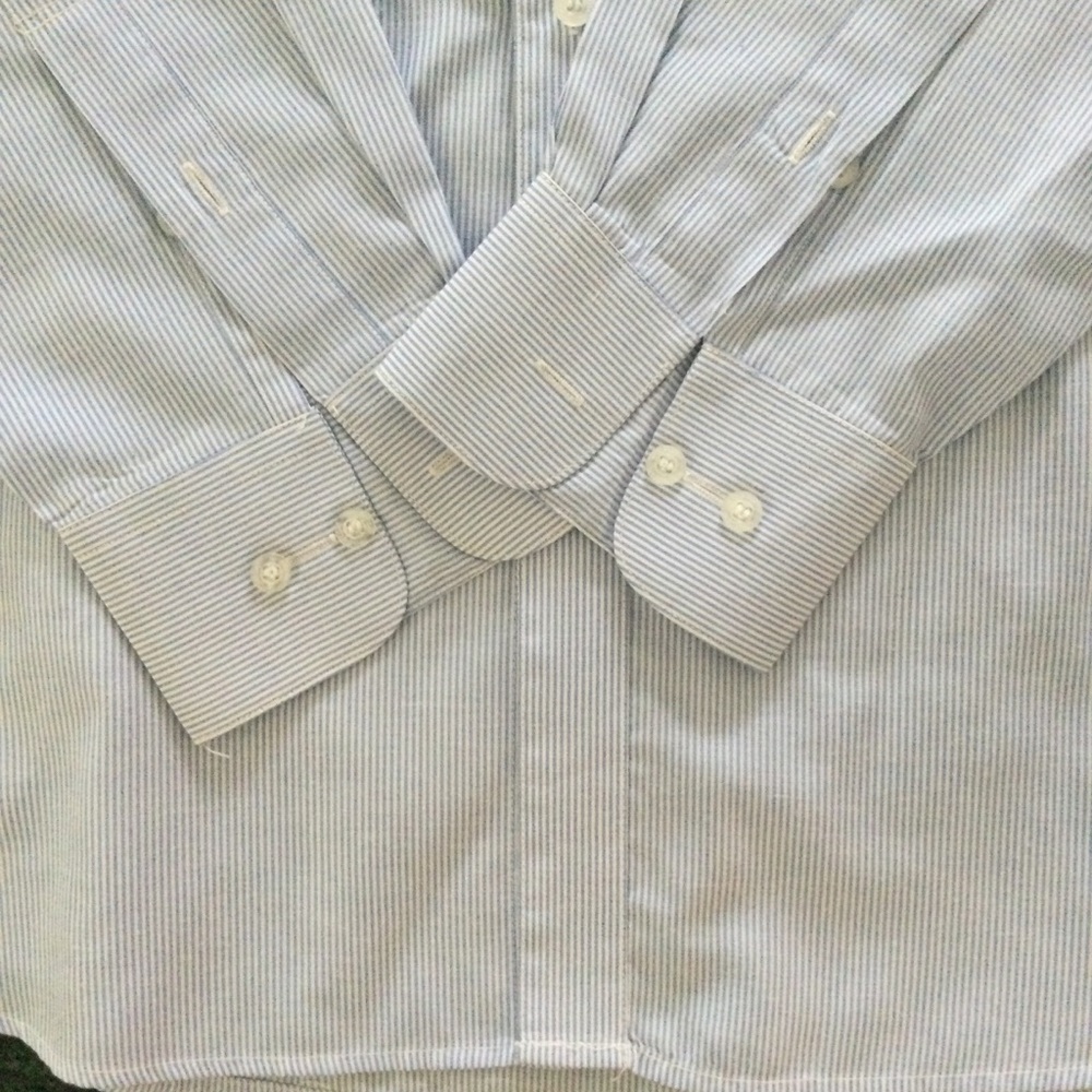 OMEGA Men’s Light Blue Dress Shirt